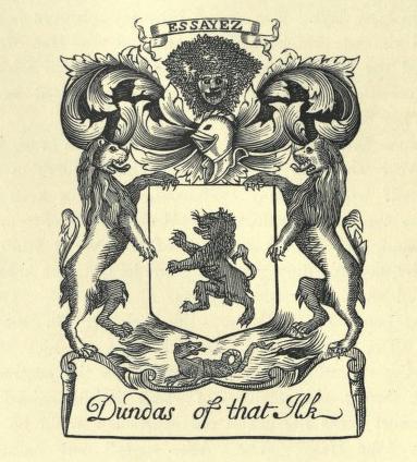 dundas coat of arms